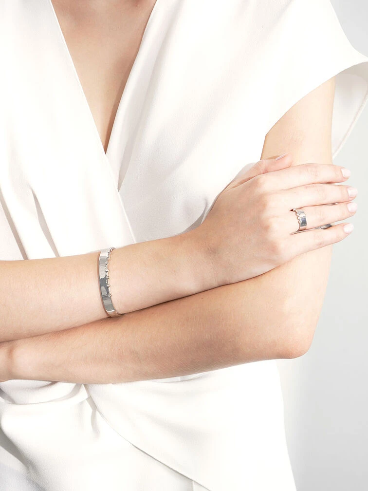 Swarovski® Crystal Studded Bracelet 2 Swarovski® Crystal Studded Bracelet - Image 2