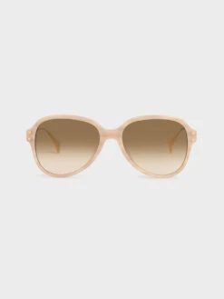 Acetate Aviator Sunglasses