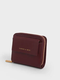 Front Flap Zip-Around Mini Wallet -Charles & Keith 2020 L7 CK6 10770479 1 73 3