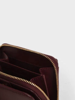 Front Flap Zip-Around Mini Wallet -Charles & Keith 2020 L7 CK6 10770479 1 73 8