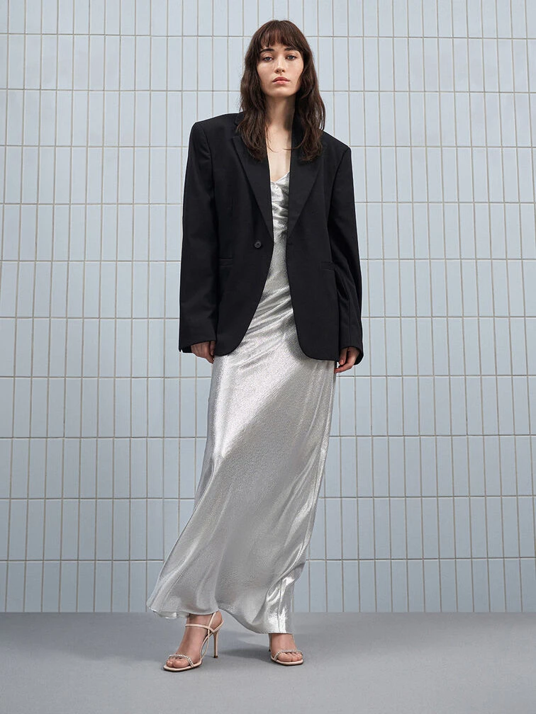 Gem-Embellished Strappy Sandals 4 Gem-Embellished Strappy Sandals - Image 4