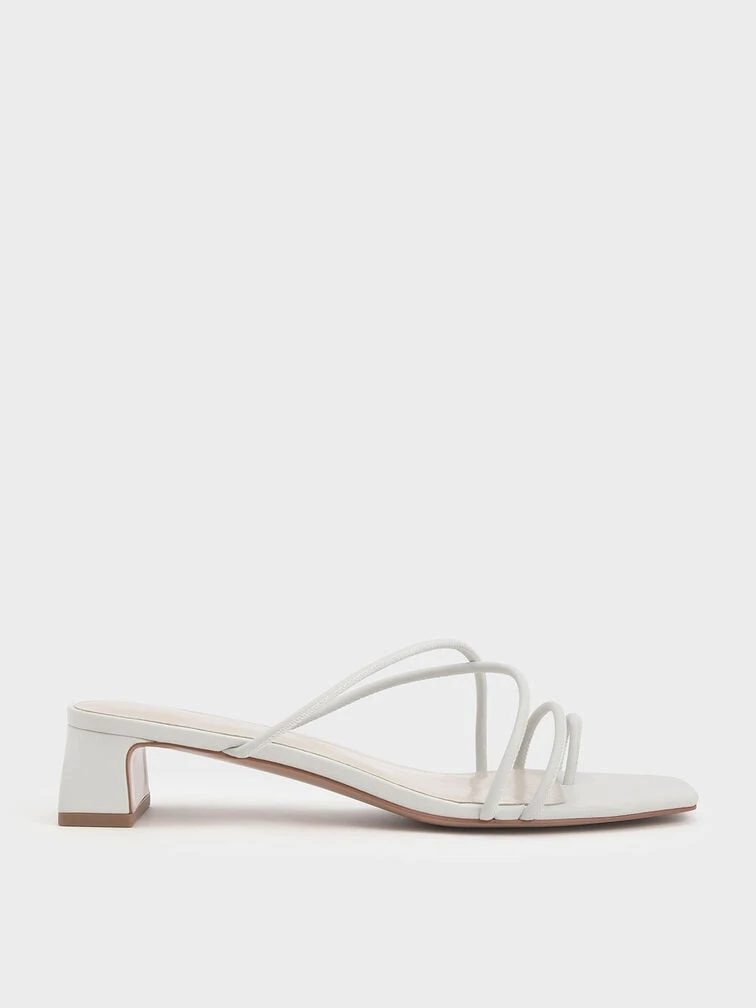 Strappy Toe Ring Sandals 1 Strappy Toe Ring Sandals