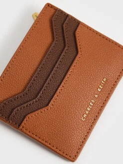 Geometric Multi-Slot Card Holder -Charles & Keith 2021 L3 CK6 50680913 1 51 7