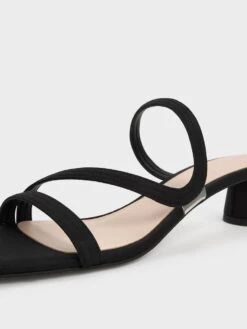 Satin Wavy Strap Mules -Charles & Keith 2021 L6 CK1 60190286 01 7