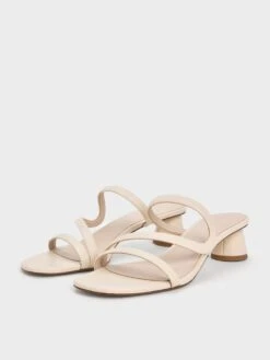 Wavy Strap Mules 9 Wavy Strap Mules -Charles & Keith 2021 L6 CK1 60190286 41 3