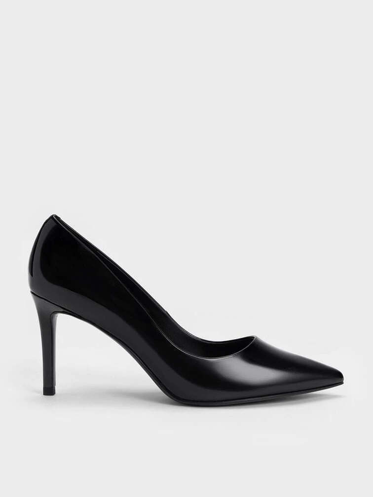 Emmy Patent Pointed-Toe Stiletto Pumps 1 Emmy Patent Pointed-Toe Stiletto Pumps