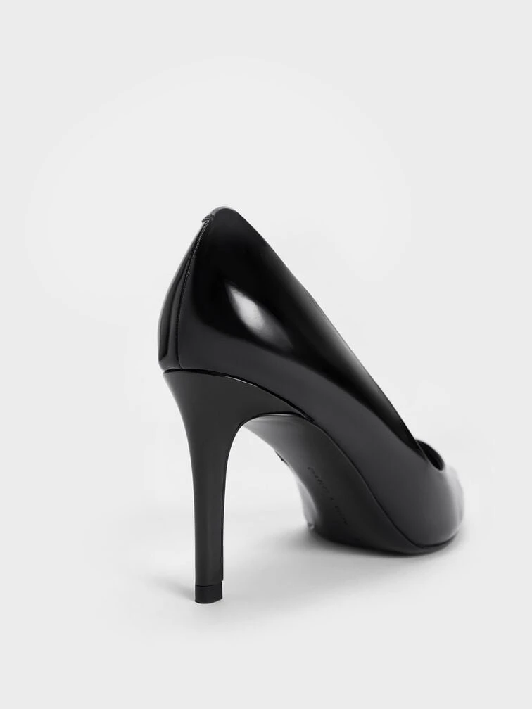 Emmy Patent Pointed-Toe Stiletto Pumps 3 Emmy Patent Pointed-Toe Stiletto Pumps - Image 3