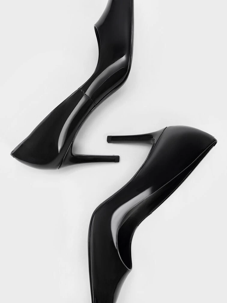 Emmy Patent Pointed-Toe Stiletto Pumps 4 Emmy Patent Pointed-Toe Stiletto Pumps - Image 4