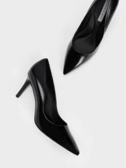 Emmy Patent Pointed-Toe Stiletto Pumps 9 Emmy Patent Pointed-Toe Stiletto Pumps -Charles & Keith 2021 L6 CK1 60280245 1 J5 8