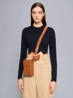 Elongated Crossbody Bag -Charles & Keith 2021 L6 CK2 81210001 51 4
