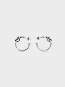 Charles & Keith 13 Swarovski® Crystal Embellished Heart Hoop Earrings