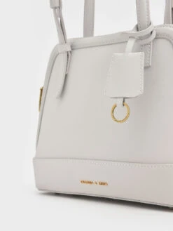 Enola Double Handle Structured Bag -Charles & Keith 2021 L7 CK2 31220006 68 7