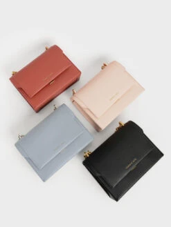 Front Flap Chain Handle Crossbody Bag -Charles & Keith 2021 L7 CK2 80701150 2 94 7