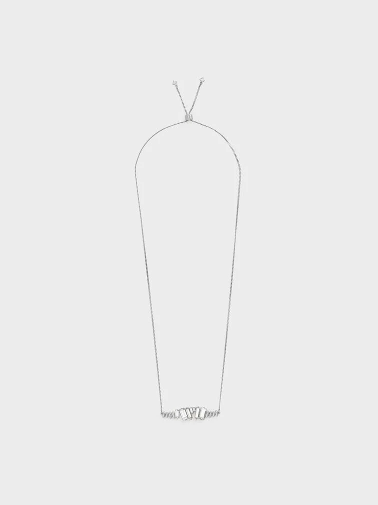 Swarovski® Crystal Embellished Matinee Necklace 2 Swarovski® Crystal Embellished Matinee Necklace - Image 2