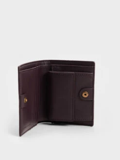 Evelynn Snap Button Mini Wallet -Charles & Keith 2021 L7 CK6 10770527 H1 5
