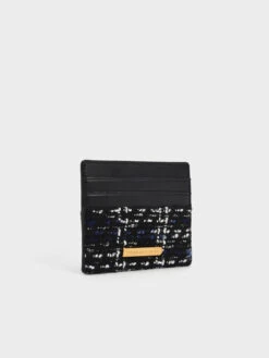 Tweed Card Holder -Charles & Keith 2021 L7 CK6 50680964 24 3