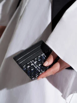 Tweed Card Holder -Charles & Keith 2021 L7 CK6 50680964 24 4