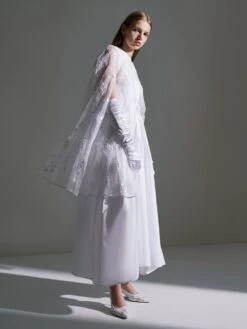 Lace Sculptural Heel Pumps -Charles & Keith 2021 L7 SL1 60280396 03 6