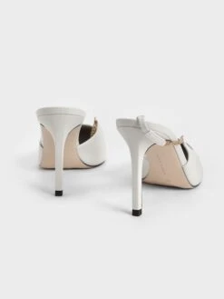 Chain-Link Slingback Stiletto Pumps 15 Chain-Link Slingback Stiletto Pumps -Charles & Keith 2022 L2 CK1 60280333 41 8