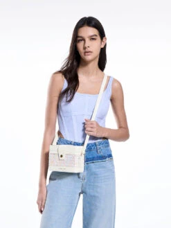 Bronte Tweed Boxy Crossbody Bag -Charles & Keith 2022 L2 CK2 80701182 60 4