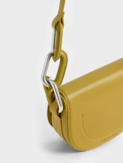 Kora Saddle Crossbody Bag -Charles & Keith 2022 L2 CK2 80781746 36 5