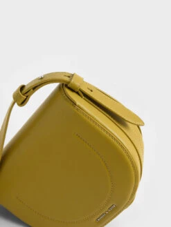 Kora Saddle Crossbody Bag -Charles & Keith 2022 L2 CK2 80781746 36 7