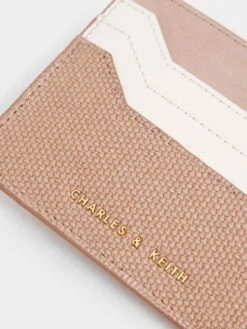 Canvas Multi-Slot Card Holder -Charles & Keith 2022 L2 CK6 50680987 24 5