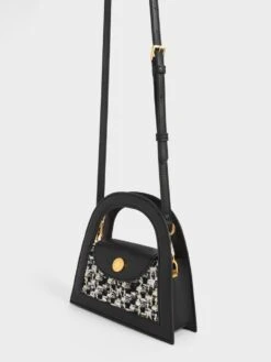 Este Tweed Trapeze Bag -Charles & Keith 2022 L3 CK2 30781790 01 3