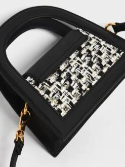 Este Tweed Trapeze Bag -Charles & Keith 2022 L3 CK2 30781790 01 7