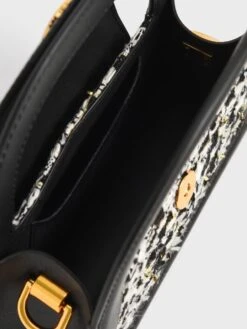 Este Tweed Trapeze Bag -Charles & Keith 2022 L3 CK2 30781790 01 8