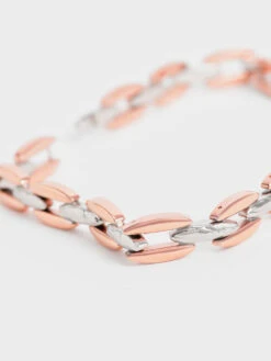 Chain-Link Choker Necklace -Charles & Keith 2022 L3 CK5 21470096 24 5