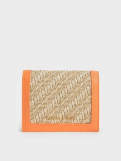 Snap Button Mini Short Wallet