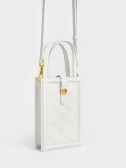 Este Belted Phone Pouch -Charles & Keith 2022 L3 CK6 70701213 03 3