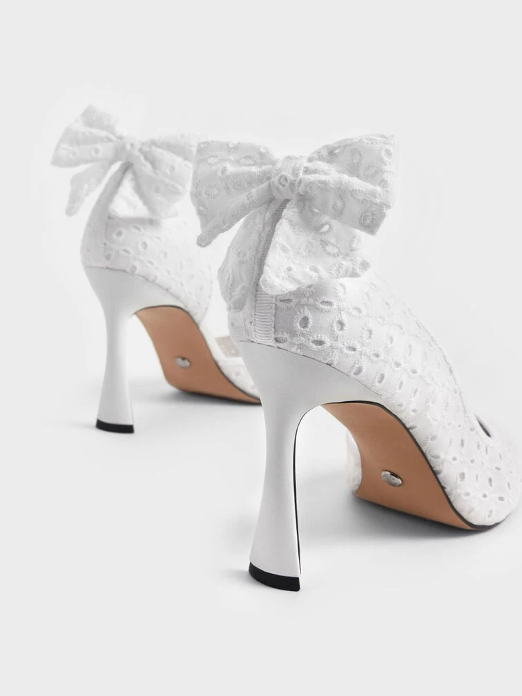 Blythe Broderie Anglaise Half-D'Orsay Pumps 7 Blythe Broderie Anglaise Half-D'Orsay Pumps - Image 7