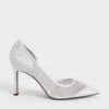 Blythe Mesh Embellished Half-D'Orsay Pumps