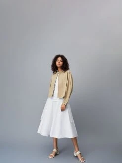 Metallic Accent Trapeze Heel Sandals -Charles & Keith 2022 L6 CK1 60050964 41 6