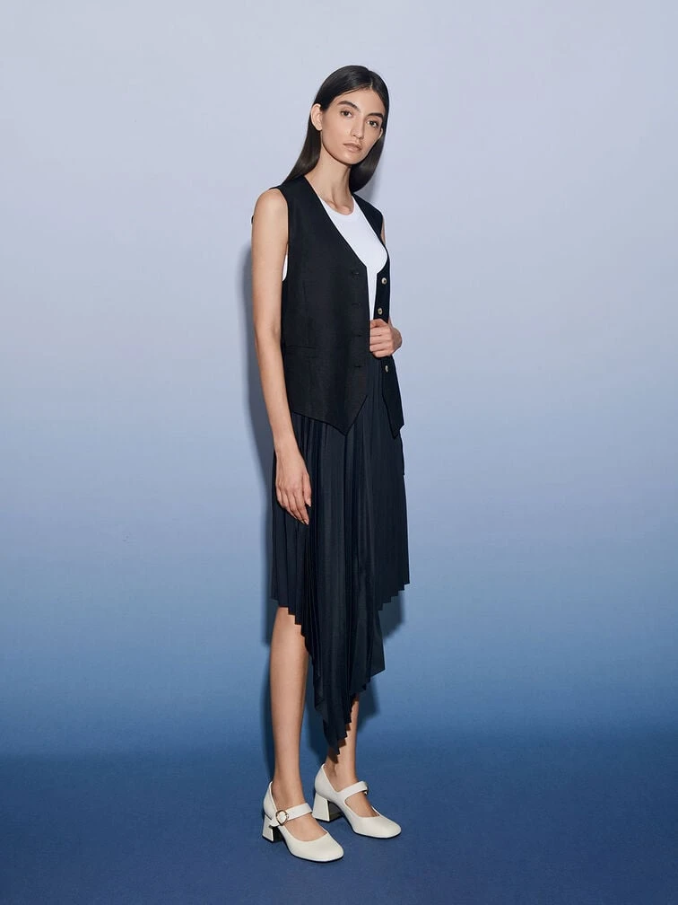 Buckled Mary Jane Pumps 4 Buckled Mary Jane Pumps - Image 4