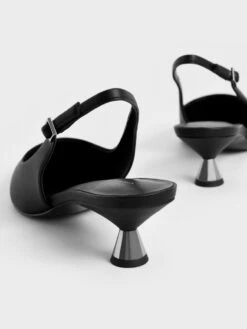 Spool Heel Slingback Pumps -Charles & Keith 2022 L6 CK1 61720119 01 5