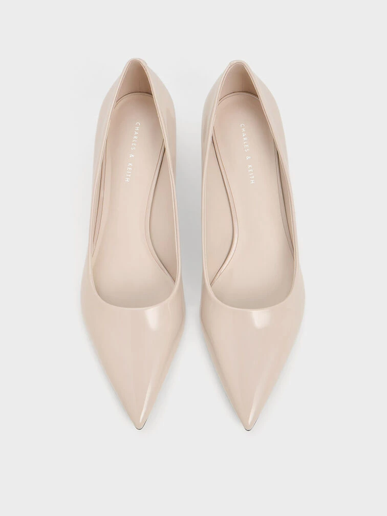 Patent Spool Heel Pumps 5 Patent Spool Heel Pumps - Image 5