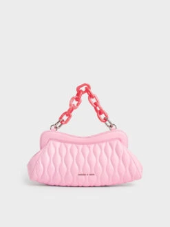 Iva Acrylic Handle Clutch