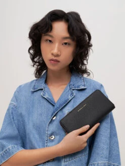 Zip-Around Long Wallet -Charles & Keith 2022 L6 CK6 10770552 1 01 4