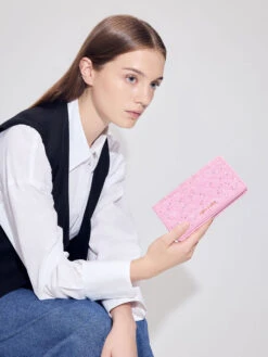 Tweed Quilted Pouch -Charles & Keith 2022 L6 CK6 30681013 1 13 4