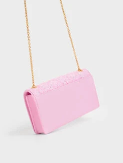 Tweed Quilted Pouch -Charles & Keith 2022 L6 CK6 30681013 1 13 5