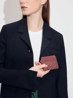 Quilted Card Holder -Charles & Keith 2022 L6 CK6 50681017 1 47 4