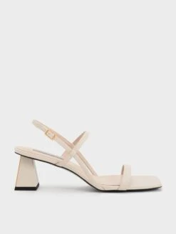 Square-Toe Strappy Sandals