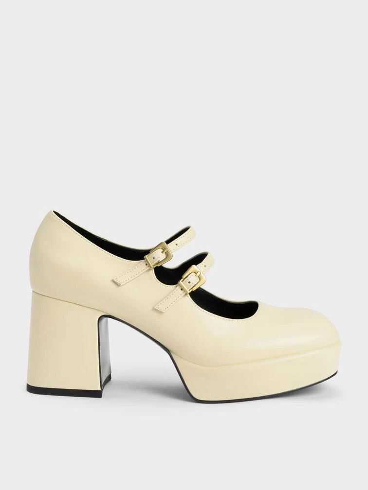 Block Heel Mary Janes 1 Block Heel Mary Janes