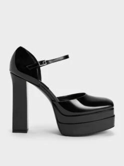 Patent Platform D'Orsay Pumps
