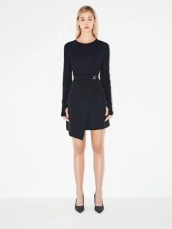 Tweed Pointed-Toe Cylindrical Heel Pumps -Charles & Keith 2022 L7 CK1 60361436 24 6