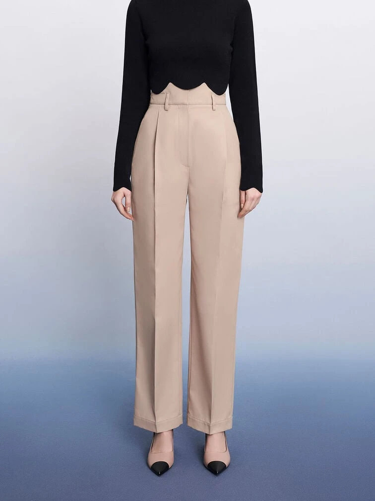 Toe Cap Slingback Pumps 4 Toe Cap Slingback Pumps - Image 4