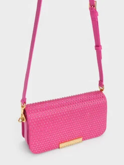 Embellished Chain Strap Bag 8 Embellished Chain Strap Bag -Charles & Keith 2022 L7 CK2 20781936 30 3